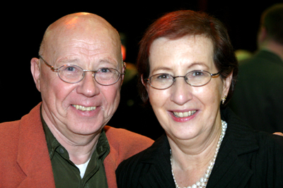 Heide Simonis mit ihrem Ehemann Udo